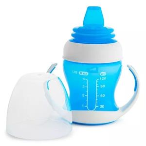 Cana Gentle Munchkin cu manere 118 ml 4L+ blue imagine