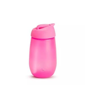 Cana Simple Clean Munchkin cu pai 296ml 12L+ pink imagine