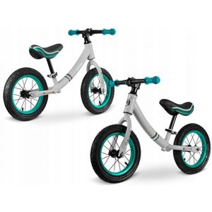 Bicicleta fara pedale Ricokids 760100 turcoaz - gri imagine