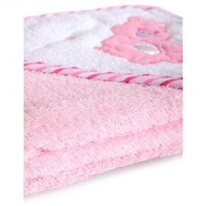 Prosop cu gluga Cangaroo Manny 76x76 cm Pink imagine