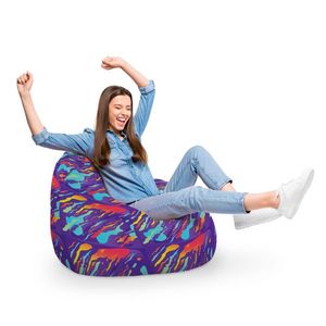 Fotoliu Puf Bean Bag tip Para XL Retro Lava imagine