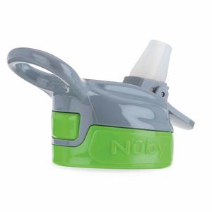 Cana sport Nuby cu pai moale si pliabil 360 ml 3 ani + Verde imagine