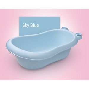 Set cadita Little Mom cu hamac si termometru pentru copii Sky Blue imagine