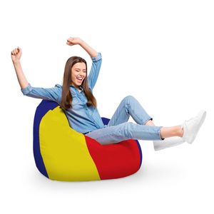 Fotoliu Puf Bean Bag tip Para XL Tricolor Romania imagine