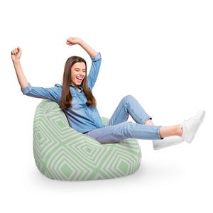 Fotoliu Puf Bean Bag tip Para XL Diamond Green imagine