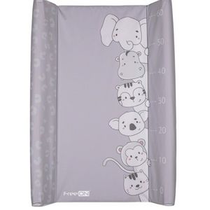 Saltea de infasat cu taliometru Soft FreeON 70 x 50 cm Animals imagine