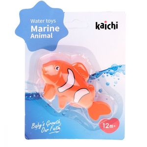 Jucarie de baie cu cheita Orange Fish 12x7cm imagine