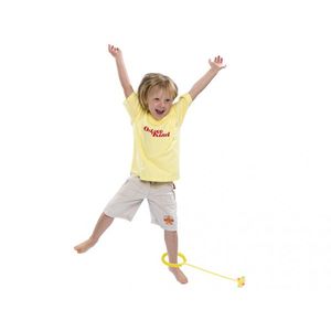 Coarda de sarit Hula Hoop cu lumini LED Yellow imagine