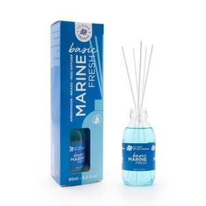 Odorizant de camera cu betisoare de rattan Basic miros Marine 95ml imagine