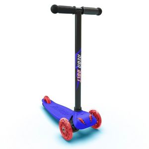 Trotineta cu 3 roti Neon Bolt blue, roti Led, greutate admisa 25 kg imagine