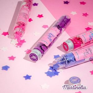 Confetti parfumate de sapun pentru baie cu aroma de capsuni Martinelia 25 g imagine