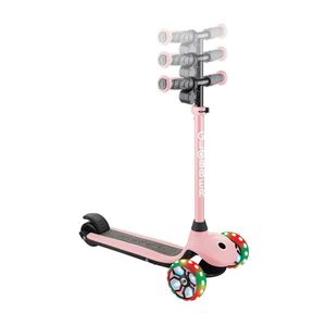 Trotineta electrica Globber E-Motion 4 Roz autonomie 8-10 km, ghidon reglabil, lumini Led, greutate admisa 50 kg imagine