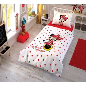 Lenjerie de pat Tac 3 piese Disney Minnie Mouse imagine