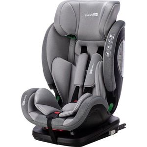 Scaun auto FreeON Trex I-Size 76-150 cm tehnologie Isofix + Top Tether Grey imagine