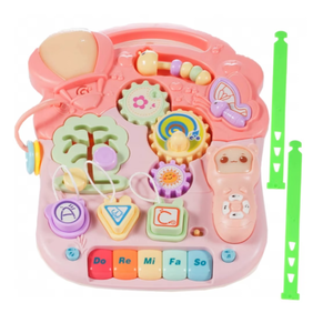 Antepremergator interactiv 2 in 1 Musical Pink imagine