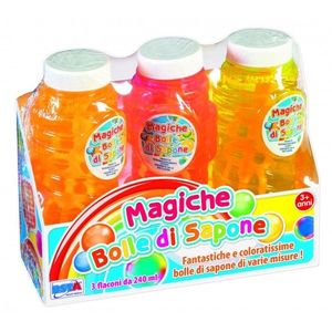 Set 3 recipiente baloane de sapun 240 ml RS Toys imagine