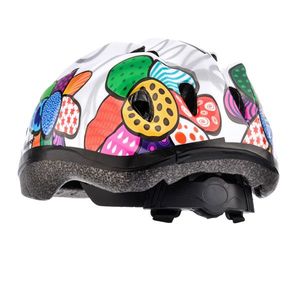 Casca pentru copii masura S 48-52 cm Colourful Flowers imagine