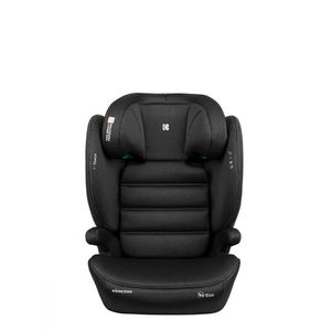 Scaun auto cu isofix KikkaBoo 100-150 cm i-Track i-SIZE Black imagine