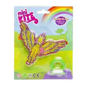 Mini Zmeu LG Imports lungime 10 cm Unicorn galben imagine