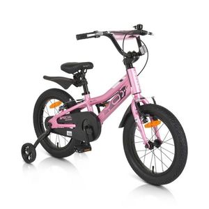 Bicicleta pentru copii Byox cu roti ajutatoare 16 inch Special Pink imagine