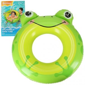 Colac gonflabil pentru inot copii 85 x 76 cm Green Frog imagine