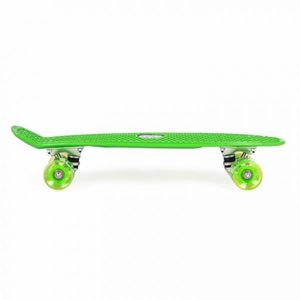 Penny board pentru copii cu lumini led verde imagine