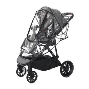 Husa de ploaie pentru carucior model universal, geanta de transport inclusa 72x57x47 cm imagine