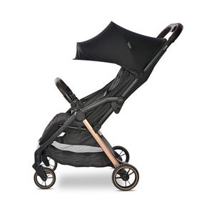 Carucior pentru nou-nascut autofold Loret ultra-light pana la 22 kg Black Jasper imagine