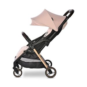 Carucior pentru nou-nascut autofold Loret ultra-light pana la 22 kg Beige imagine