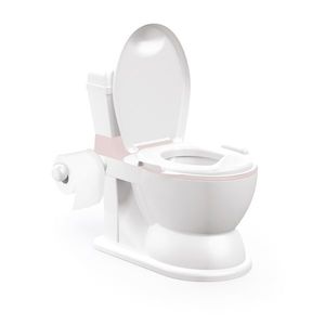 Olita educationala 2 in 1 tip wc cu sunete XL Roz imagine