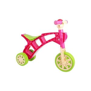 Vehicul de echilibru fara pedale cu trei roti Minibike Pink imagine