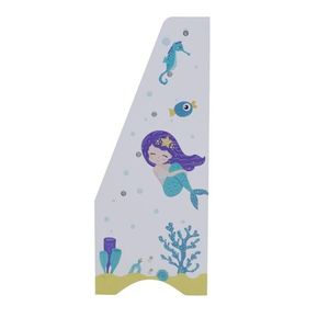 Organizator cu rafturi pentru carti si reviste Ginger Home din lemn Mermaid imagine