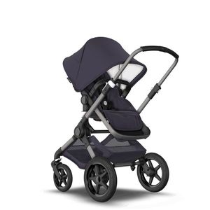 Carucior 2 in 1 Bugaboo Fox 3 Classic graphite dark navy imagine