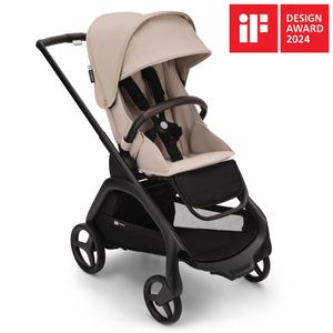 Carucior Bugaboo Dragonfly black desert taupe imagine