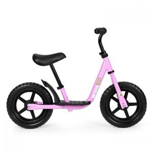 Bicicleta fara pedale EVA Ecotoys JT-BB-05 cu platforma si roti din spuma roz imagine