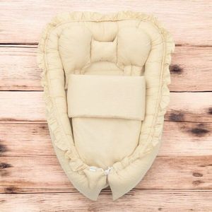 Cosulet bebelus New Baby 70 x 50 cm Baby Nest Sand imagine