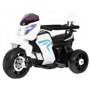 Motocicleta 3 in 1 electrica 78x39x59 cm alb 20W imagine