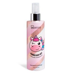 Spray de corp cu sclipici Cute Animals Shimmer Mist Unicorn IDC Institute imagine