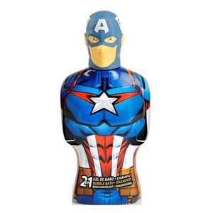 Spumant de baie si sampon figurina 3D Avengers Captain America 350 ml imagine