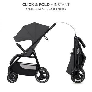 Carucior sport Kinderkraft Trig 3 granite grey imagine