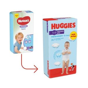 Pachet Scutece chilotel Huggies Pants Mega pack Nr 5 48 buc 12-17 kg 96 buc imagine