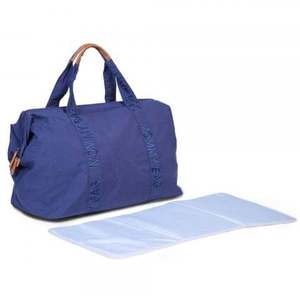 Geanta de infasat Childhome Mommy Bag Signature Urban navy imagine