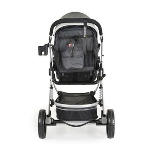 Carucior 2 in 1 transformabil Moni Ciara Grey Black imagine