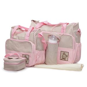 Geanta pentru mamici Mama Bag Stella Pink imagine