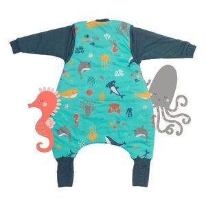 Sac de dormit cu picioruse si maneca lunga detasabila Under the Sea 70 cm + manseta 3.5 Tog imagine