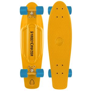 Skateboard Street Cruizer 57 cm galben Mandelli imagine