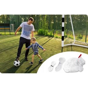 Plasa pentru poarta de fotbal 300 x 200 x 120 cm Neo-Sport imagine