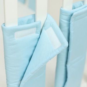 Protectii patut individuale 35x35 cm Sky Blue imagine