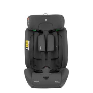 Scaun auto cu isofix KikkaBoo 76-150 cm i-Flit i-SIZE Dark Grey imagine