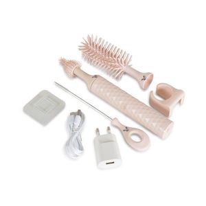 Perie electrica 2in1cu acumulator pentru biberoane Cangaroo Pink imagine